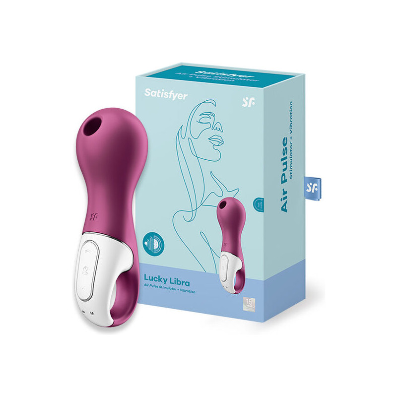 SATISFYER - LUCKY LIBRA STIMULATOR & VIBRATOR 1 