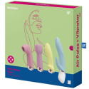 SATISFYER - MARVELOUS FOUR VIBRATOR UND LUFTPULSSET 1 