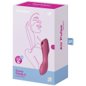 SATISFYER - VIBRATORE CURVY TRINITY 3 AIR PULSE ROSSO 2 