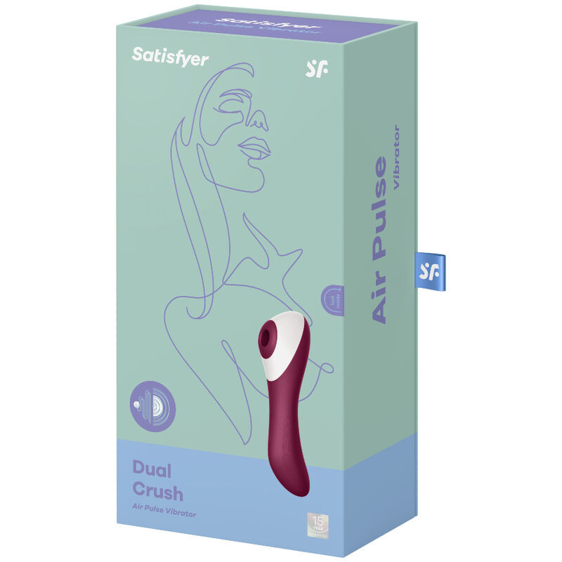 SATISFYER - DUAL CRUSH AIR PULSE VIBRATOR 3 