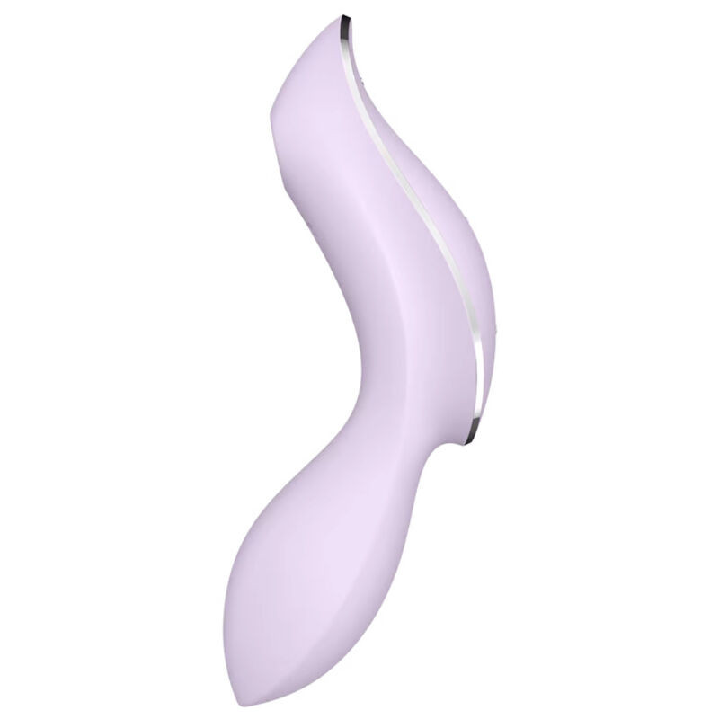 SATISFYER - VIBRATORE CURVY TRINITY 2 AIR PULSE VIOLA 1 