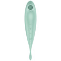 SATISFYER - TWIRLING PRO+ STIMOLATORE E APP VIBRATORE VERDE 1 