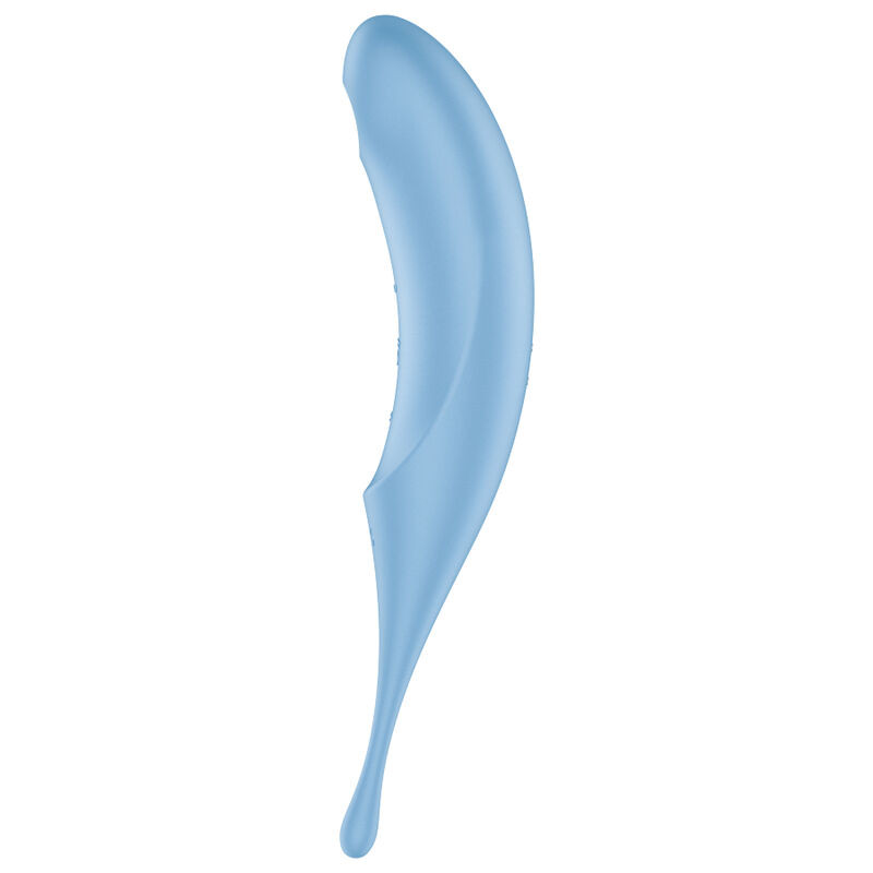 SATISFYER - TWIRLING PRO AIR PULSE STIMULATOR & VIBRATOR BLUE 2 