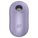 SATISFYER - PRO TO GO 2 DOUBLE AIR PULSE STIMULATOR & VIBRATOR VIOLET 1 