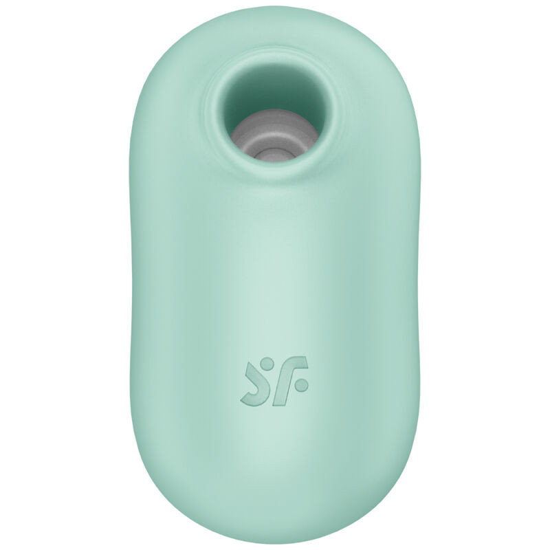 SATISFYER - PRO TO GO 2 DOUBLE AIR PULSE STIMULATOR & VIBRATOR GREEN 1 