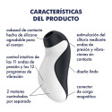 SATISFYER - STIMOLATORE ORCA AIR PULSE + VIBRAZIONE 6 