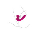 XOCOON - CELESTIAL LOVE VIBE STIMULATOR FUCHSIA 8 