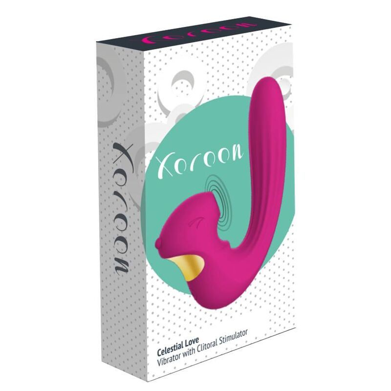 XOCOON - CELESTIAL LOVE VIBE STIMULATOR FUCHSIA 10 