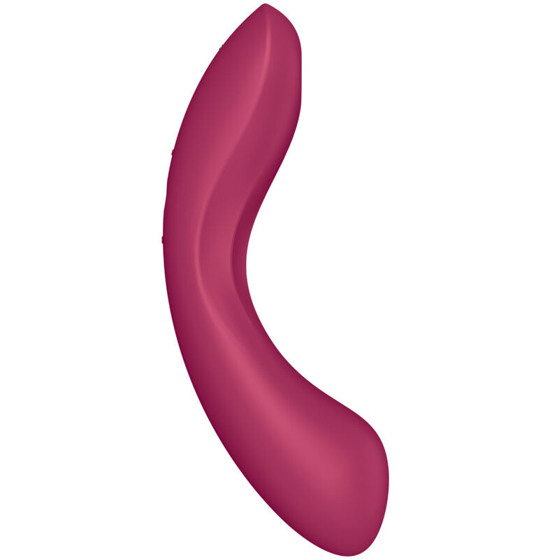 SATISFYER - CURVE TRINITY 1 AIR PULSE VIBRATION RED 6 