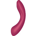 SATISFYER - CURVE TRINITY 1 AIR PULSE VIBRAZIONE ROSSO 8 