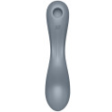 SATISFYER - CURVE TRINITY 1 AIR PULSE VIBRAZIONE GRIGIO 3 