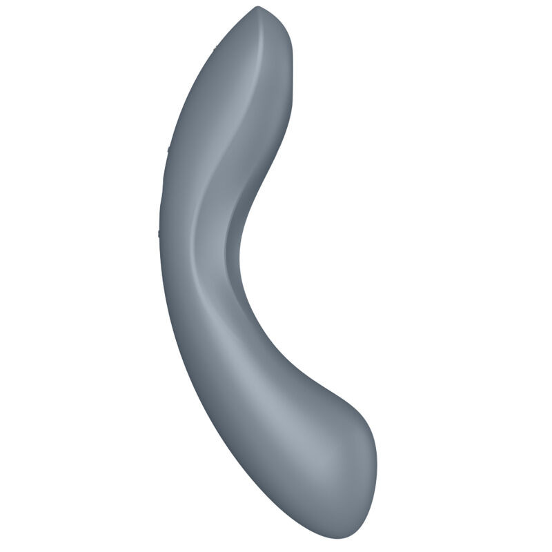 SATISFYER - CURVE TRINITY 1 AIR PULSE VIBRATION GREY 6 