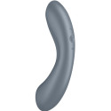 SATISFYER - CURVE TRINITY 1 AIR PULSE VIBRATION GREY 8 