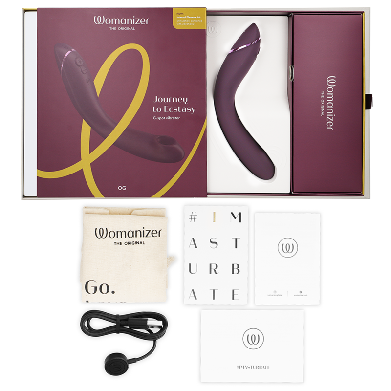 WOMANIZER - OG G-SPOT AUBERGINE 5 