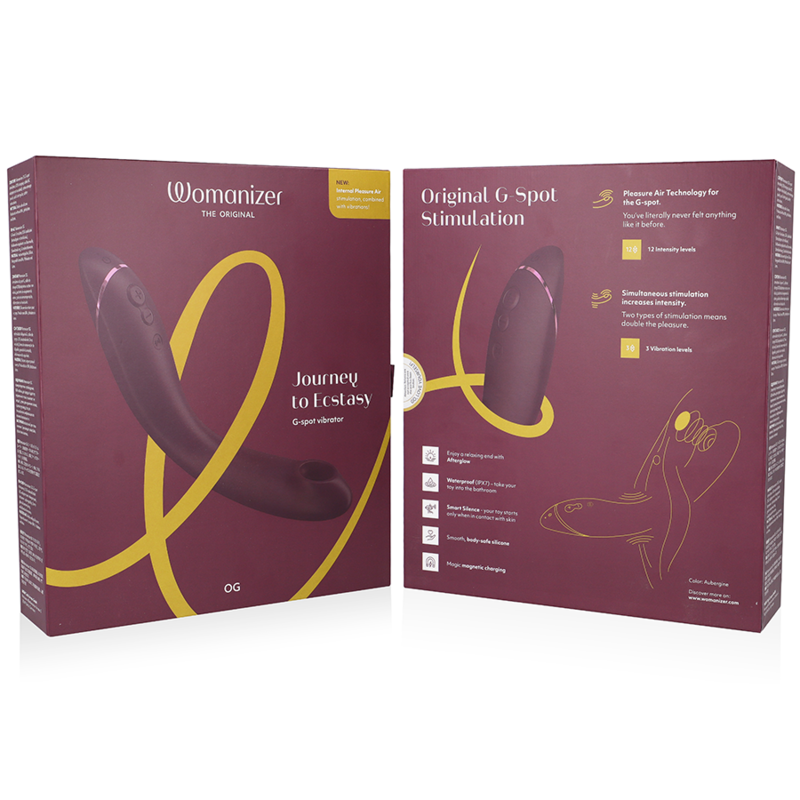 WOMANIZER - OG G-SPOT AUBERGINE 6 