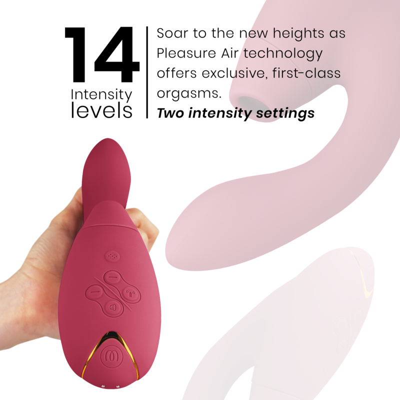 WOMANIZER - DUO 2 STIMULATOR BORDEAUX 4 