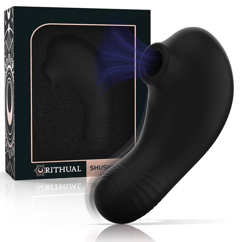 RITHUAL - SHUSHU PRO POCKET CLITORIS STIMULATOR 2 POWERFUL JET MOTORS 1 