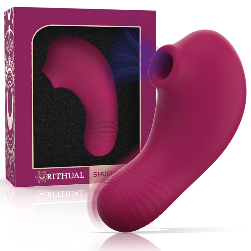 RITHUAL - SHUSHU PRO POCKET CLITORIS STIMULATOR 2 POWERFUL ORCHID MOTORS 1 