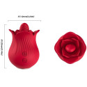 ARMONY - ROSE VIBRATOR & STIMULATOR RED 3 