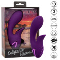 CALEXOTICS - HUNTINGTON BEACH HEARTBREAKER STIMULATOR & SUCKER PURPLE BY CALIFORNIA DREAMING 2 