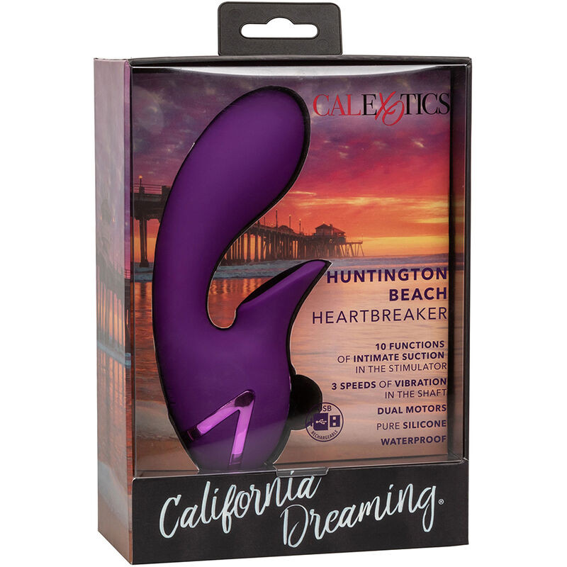 CALEXOTICS - HUNTINGTON BEACH HEARTBREAKER STIMULATOR & SUCKER LILA VON CALIFORNIA DREAMING 13 