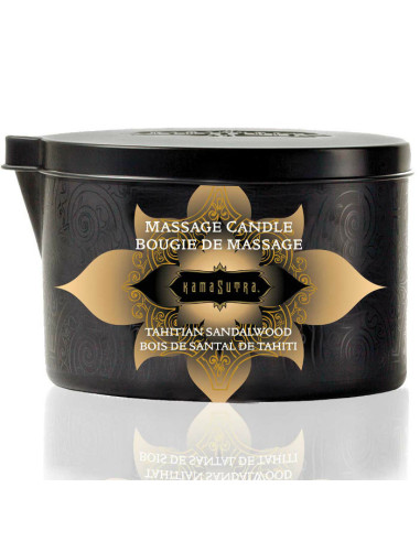 KAMASUTRA - VANILLA AND SANDALWOOD MASSAGE CANDLE 170 GR 1 