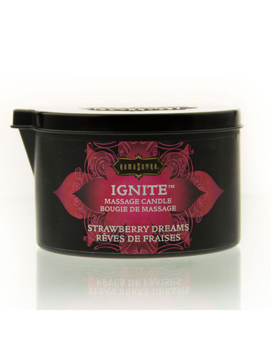 KAMASUTRA - CANDELA DA MASSAGGIO STRAWBERRY DREAMS 170 GR 1 