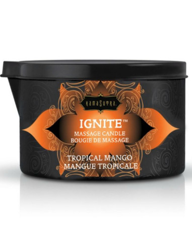 KAMASUTRA - BOUGIE DE MASSAGE MANCHE TROPICAL 170 GR 1 