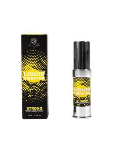 SECRETPLAY - LIQUID VIBRATOR STIMULATOR UNISEX STRONG 15 ML 4 