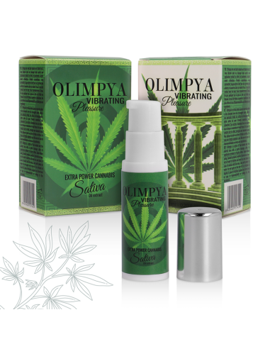 OLIMPYA - VIBRATING PLEASURE CANNABIS EXTRA SATIVA 4 