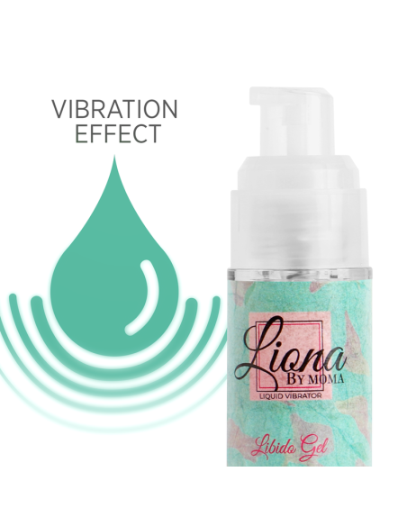 LIONA BY MOMA - LIQUID VIBRATOR LIBIDO GEL 15 ML 2 