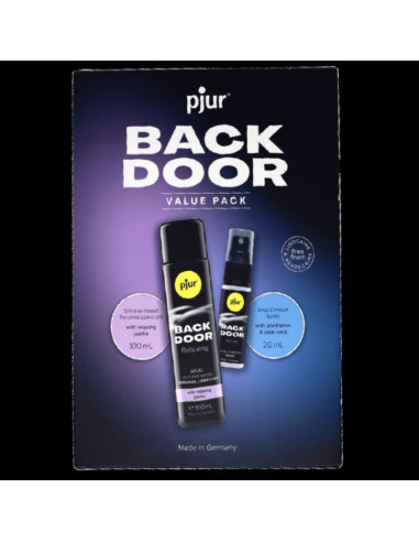 PJUR - BACK DOOR SET AUS ANAL-GLEITMITTEL UND SPRAY 3 