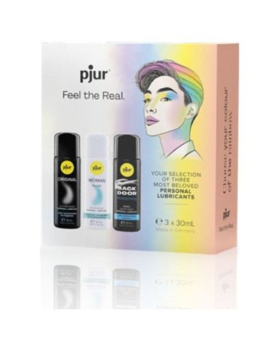 PJUR - PRIDE SET PREMIUM GLEITMITTEL 3 X 30 ML 1 