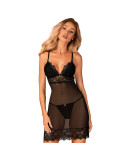 OBSESSIVE - CHEMISE RENELIA E TANGA S/M 6 