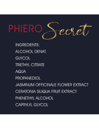 500 COSMETICS - PHIERO SECRET COMBINAZIONE NATURALE INODORE ORMONI SESSUALI FEMMINILI 15 ML 1 