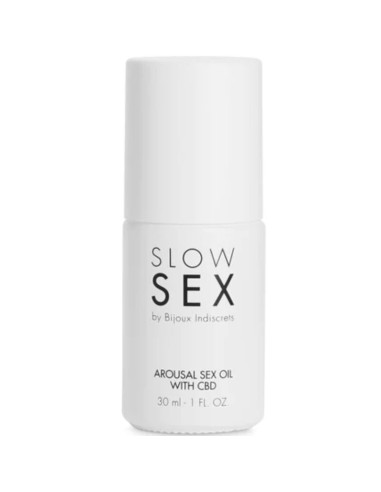 BIJOUX - SLOW SEX SEXUAL MASSAGE OIL WITH CBD 30 ML 1 