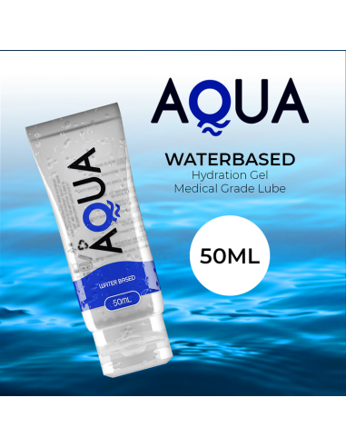 AQUA QUALITY - WATERBASED LUBRICANT 50 ML 3 