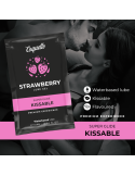 COQUETTE CHIC DESIRE - STRAWBERRY WATER BASED KISSABLE LUBRICANT POCKET 10 ML 2 