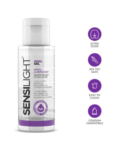 INTIMATELINE - SENSILIGHT SLIDING ANAL GEL 30 ML 1 