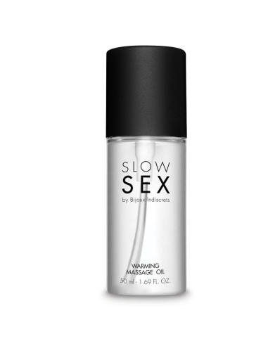 BIJOUX - OLIO DA MASSAGGIO SESSO LENTO EFFETTO CALORE 50 ML 1 