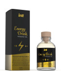 INTT MASSAGE & ORAL SEX - GEL DE MASSAGE A L''ENERGIE AROMATISEE CA BOISSON ET EFFET CHAUFFANT 1 