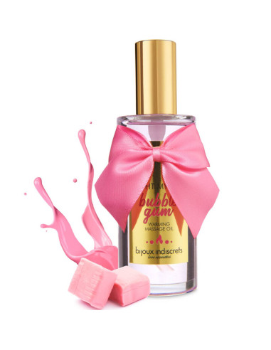 BIJOUX - INDISCRETS LIGHT MY FIRE MASSAGE OIL HEAT EFFECT GUM FLAVOR 2 