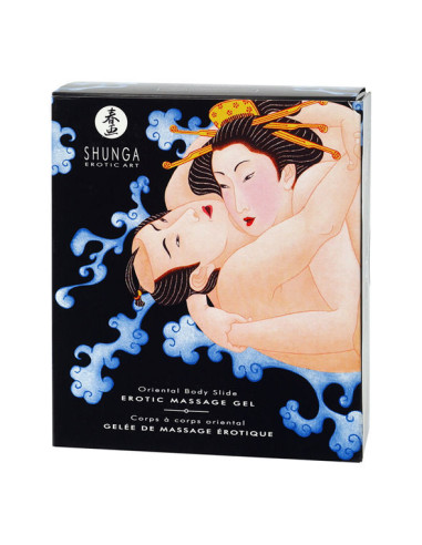 SHUNGA - GEL DA MASSAGGIO EROTICO CORPO A CORPO ORIENTALE AI FRUTTA ESOTICI 1 