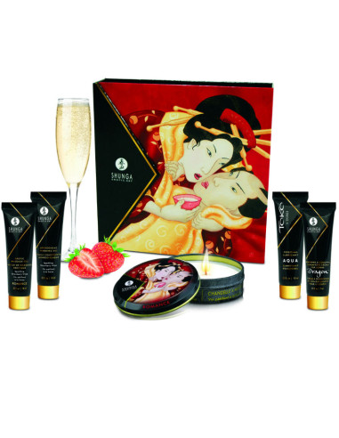 SHUNGA - SECRET GEISHA STRAWBERRIES AND CAVA KIT 1 