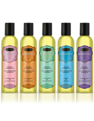 KAMASUTRA - SET 15 MASSAGE OILS + DISPLAY BOX 1 