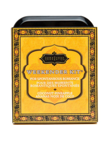 KAMASUTRA - WEEKENDER TIN KIT COCONUT AND PINEAPPLE 1 