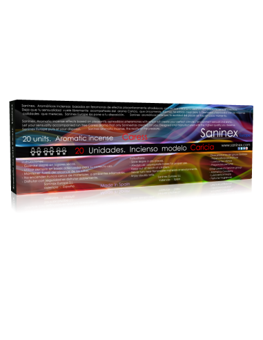 SANINEX FRAGANCE - AROMATIC INCENSE CARICIA 20 STICKS 1 