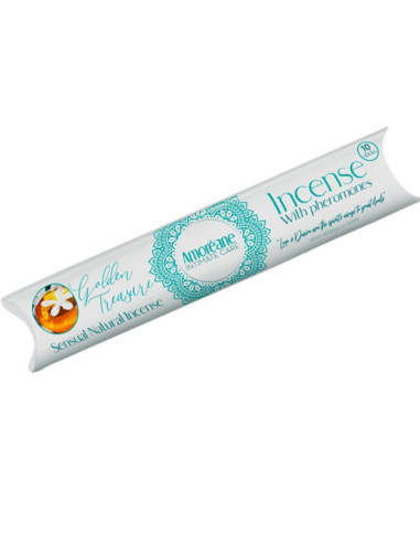 AMOREANE - GOLDEN TREASURE INCENSE WITH PHEROMONES JASMINE AROMA 2 