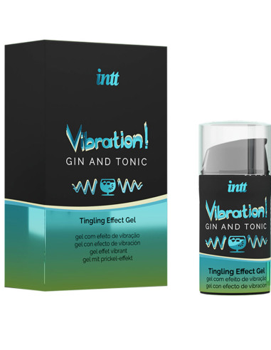 INTT - POWERFUL INTIMATE STIMULANT LIQUID VIBRATOR GEL GIN & TONIC 15ML 1 