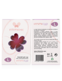 INTIMICHIC - MENSTRUAL CUP MEDIZINISCHES SILIKON - GRÖSSE L 2 